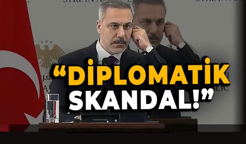 Şam'da Hakan Fidan'ın sözünü kestiler! Musa Özuğurlu: Büyük bir rezalet