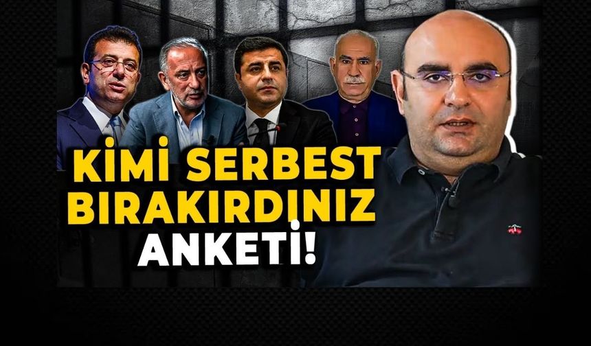 Ertan Aksoy çarpıcı anketi paylaştı! Demirtaş Öcalan'a fark attı...