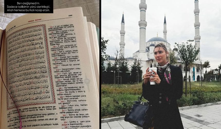 Şeyma Subaşı'ndan "Kur'an" paylaşımı!