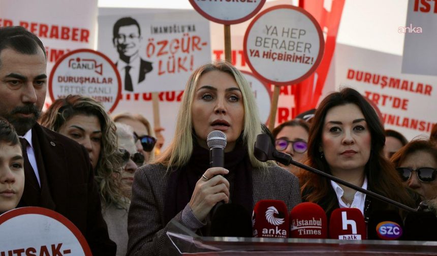 Dilek Kaya İmamoğlu'ndan MHP'li Yıldız'a "canlı yayın" yanıtı: "Her şey Türkiye Büyük Millet Meclisi'nin elindedir"