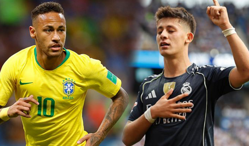 Neymar'dan Arda Güler'e övgü dolu sözler!