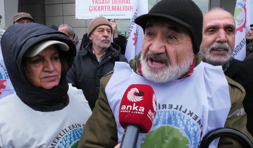 Emekliler bir kez daha isyan etti! 'Ölsünler diye bakıyorlar ama ölmeyeceğiz, direneceğiz'
