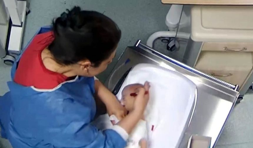 5 günlük bebeğe şiddet uygulayan hemşire için tutuklama kararı!