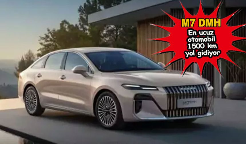 Çinliler yine yaptı yapacağını! Hem en ucuz hem de 1500 km gidiyor