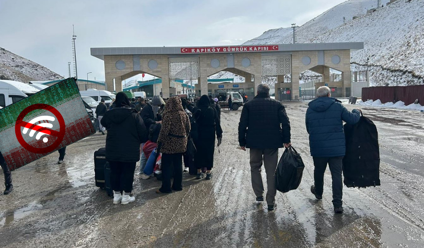 İranlılar, internete erişmek için Türkiye’ye geçiyor