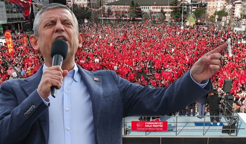 'Millet İradesine Sahip Çıkıyor' Özgür Özel Çanakkale'den sesleniyor!