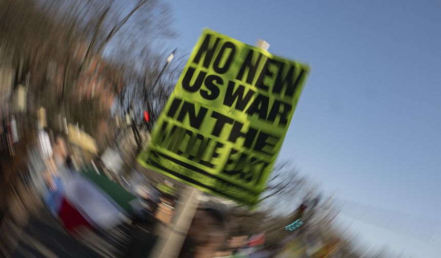 ABD halkı sürekli savaş başlatan Trump'a karşı ayağa kalktı