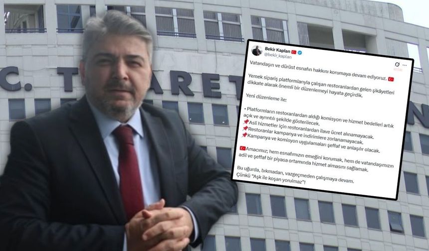 Ticaret Bakanlığı duyurdu! Yemek sipariş platformlarında yeni dönem başlıyor...