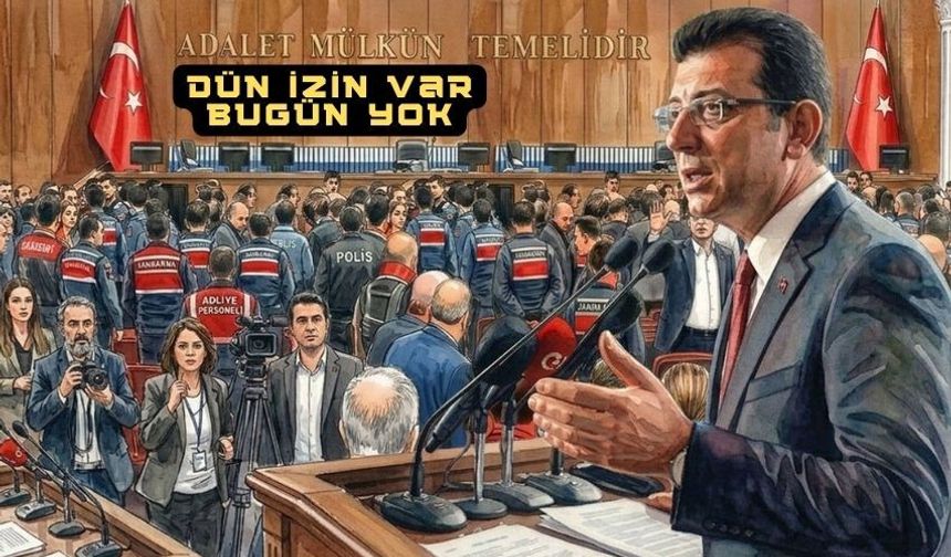 İBB davasında çizime bile engel!