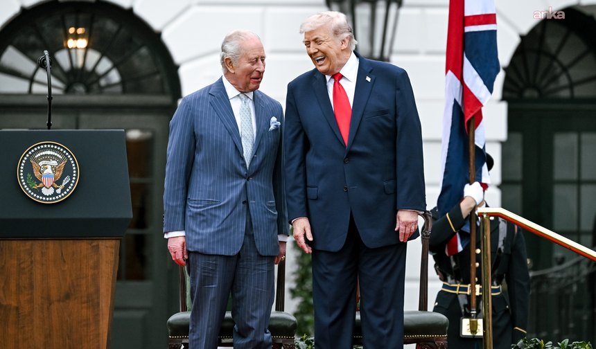 Kral Charles Trump'a laf soktu! 'Biz olmasaydık Fransızca konuşuyor olurdunuz''