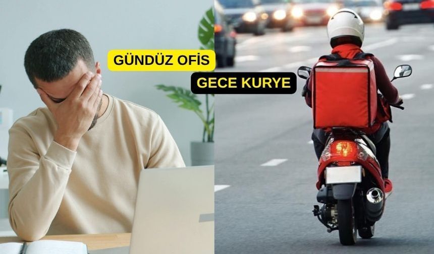 Geçim sıkıntısı! Beyaz yakalı gece gündüz çalışmaya başladı