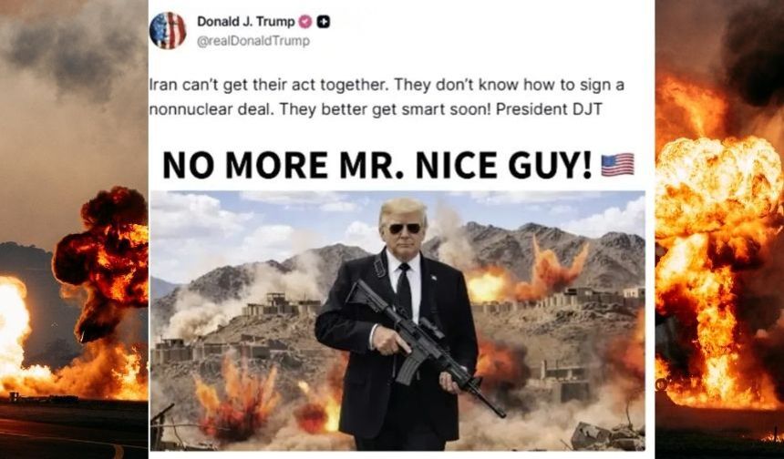 Trump'tan yine tehdit paylaşımı: Artık o iyi adam yok!