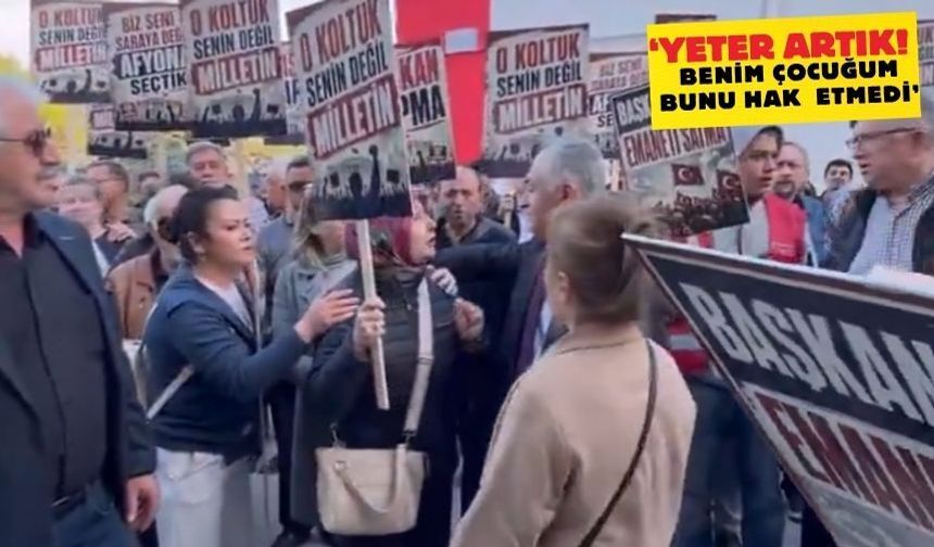 Burcu Köksal'a büyük protesto: Biz seni saraya değil Afyon'a seçtik
