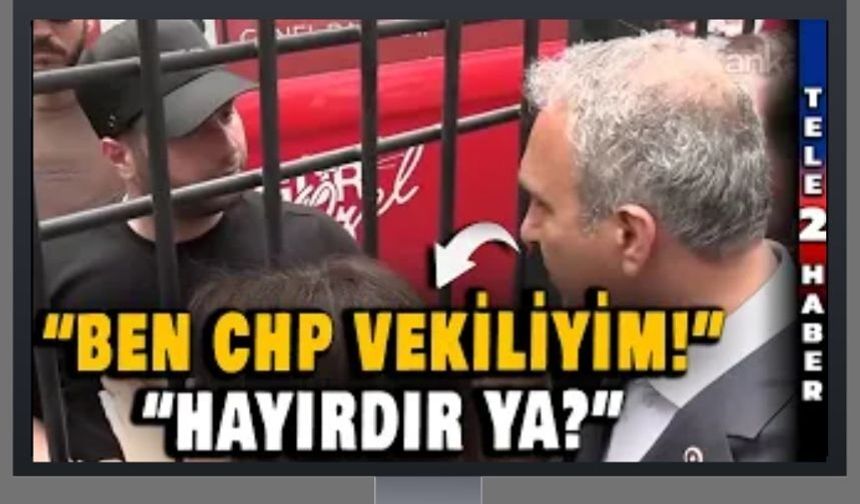 CHP'li milletvekilleri ile polis arasında yüksek gerilim!