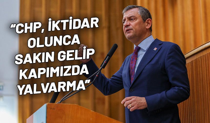 Özgür Özel'den çok sert Muhittin Böcek ve Burcu Köksal açıklaması