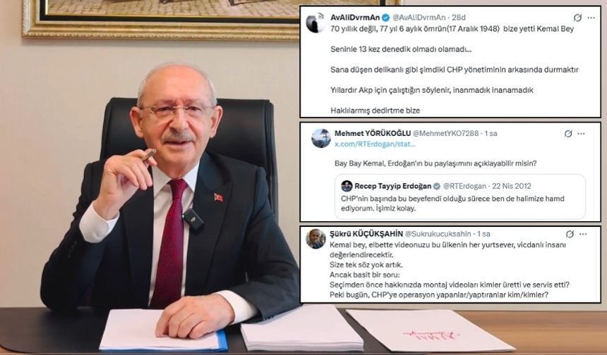 'Arınma' çağrısı yapan Kılıçdaroğlu'na tepki yağdı