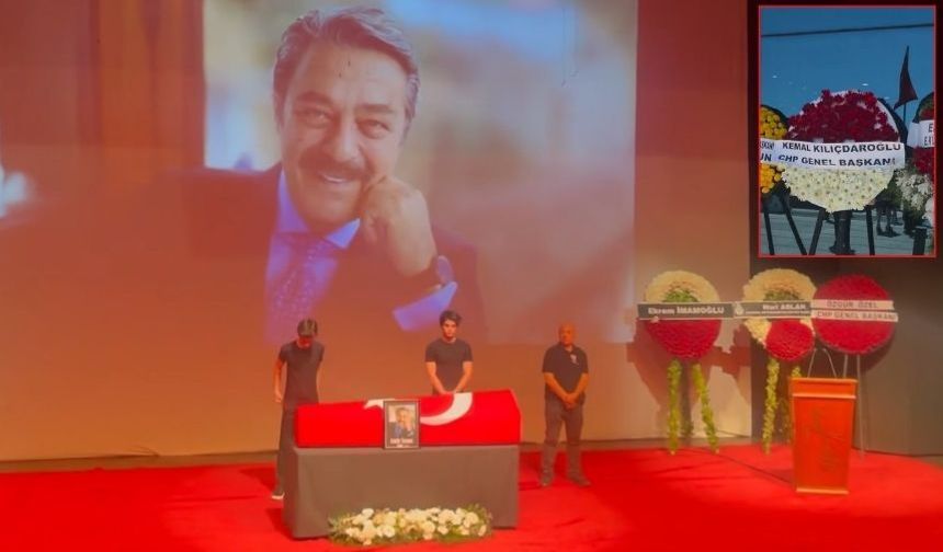 Kadir İnanır'a veda töreninde Kılıçdaroğlu'nun çelengi salona alınmadı