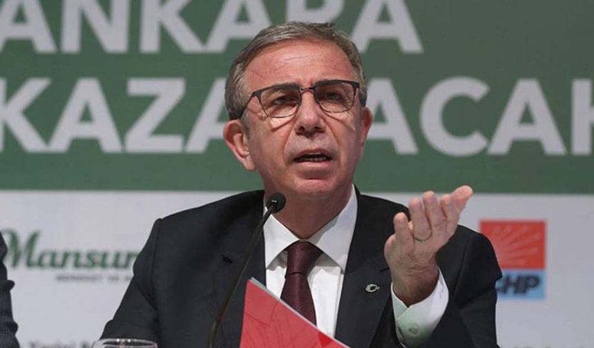 Mansur Yavaş'tan 'CHP ile görüşme' açıklaması
