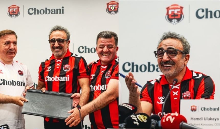 Hamdi Ulukaya Fenerbahçe'den sonra Erzincanspor'a sponsor oldu