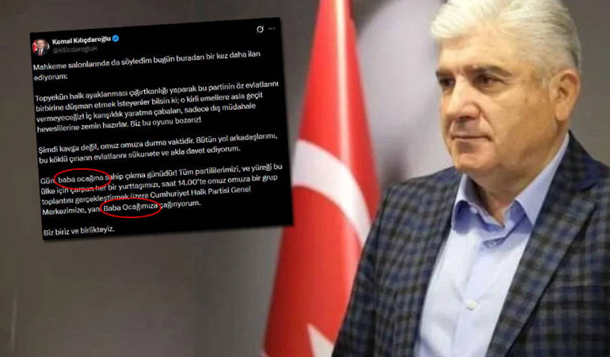 Atanmış Ankara İl Başkanı söylenenleri unuttu, farkında olmadan Kılıçdaroğlu'nu hedef aldı