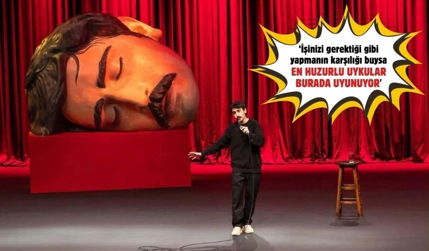 Komedyen Deniz Göktaş'tan mektup var!