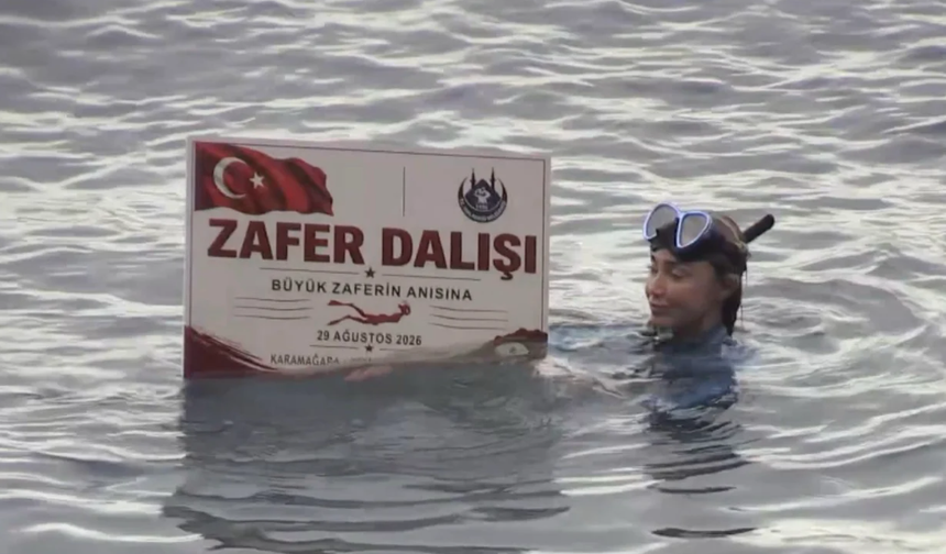 Şahika Ercümen'den 30 Ağustos'ta 'Zafer Dalışı'