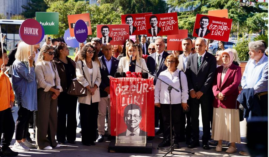 'Ekrem İmamoğlu kendisini millete emanet ediyor'