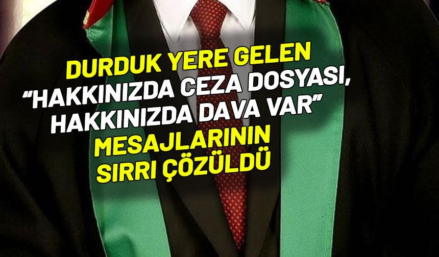 Avukatlara büyük operasyon! Kişisel verileri yasa dışı kullanan 31 kişi gözaltında