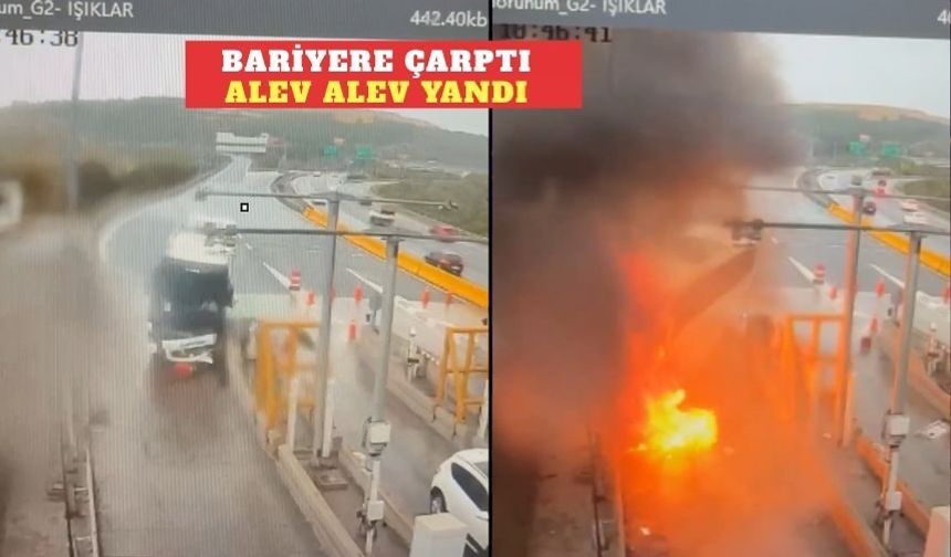 Kuzey Marmara Otoyolunda yolcu otobüsü yandı: 2 ölü 8 yaralı