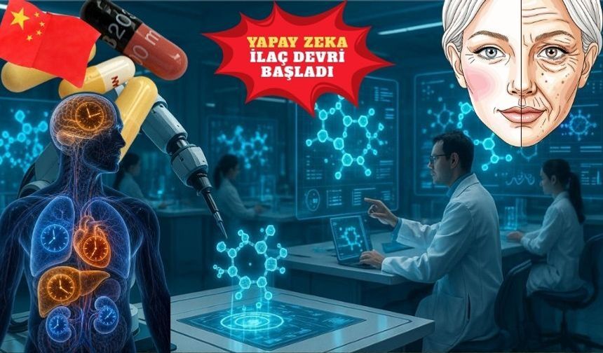 Tıpta yapay zeka dönemi! Çin ilk ilacı onayladı, yaşlanmanın izleri geriledi