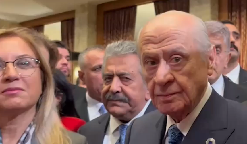 Bahçeli'den Fatma Betül Sayan Kaya sorusuna tek cümlelik yanıt