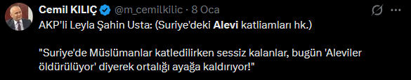 AKP'li Leyla Şahin'in Aleviler hakkındaki sözlerine tepkiler çığ gibi
