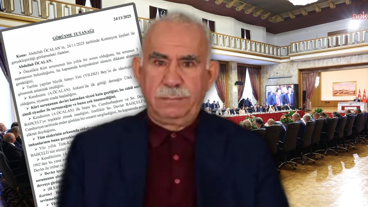 Meclis, İmralı tutanaklarını yayımladı! İşte Öcalan ile yapılan konuşmalar...