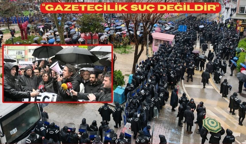 Gazeteci Yürüyüşü Kadiköy
