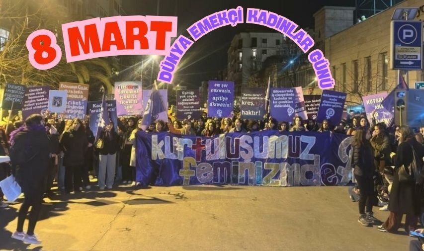 Kadınların gece yürüyüşü: Susmuyoruz, Korkmuyoruz...