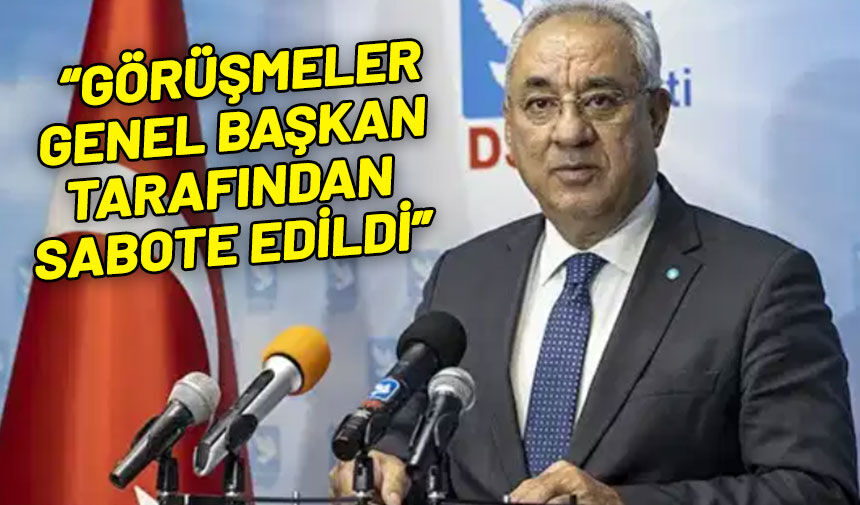 DSP'de CHP görüşmesi sonrası üst düzey istifa