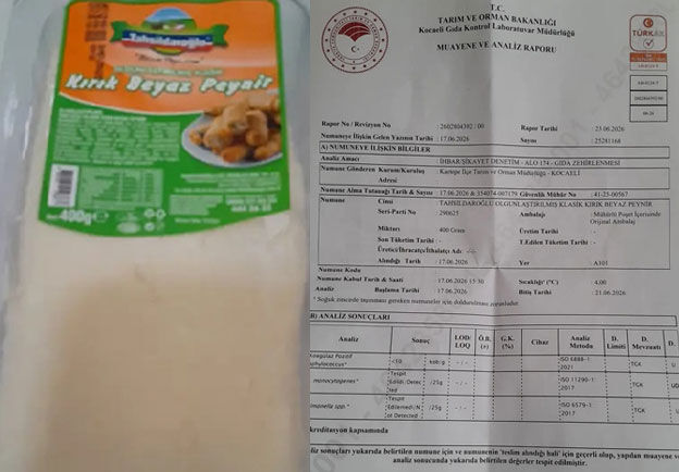 Ünlü peynir markasının peyniri toplatılıyor