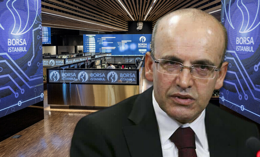 "Mehmet Şimşek" iddiası sonrası borsa sert düştü